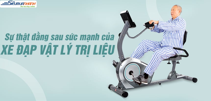 Sự thật đằng sau sức mạnh của xe đạp vật lý trị liệu